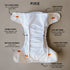 Cloth Bums Pixie + All in Two Pocket Nappy + HEMP DUO INSERT SET